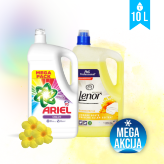 MEGA DUO PAKET 5L+4L (200 pranja)