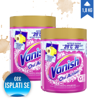 VANISH sredstvo za uklanjanje mrlja COLOR PAKET 2X 900g
