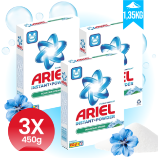 ARIEL COLOR 2u1 LENOR FRESH prašak za pranje + omekšivač KOMPLET (3 x 450g) <div style="color:red"><b>SUPER AKCIJA</b></div>