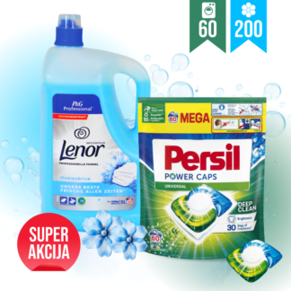 PERSIL PLAVI PAKET (60+ pranja)